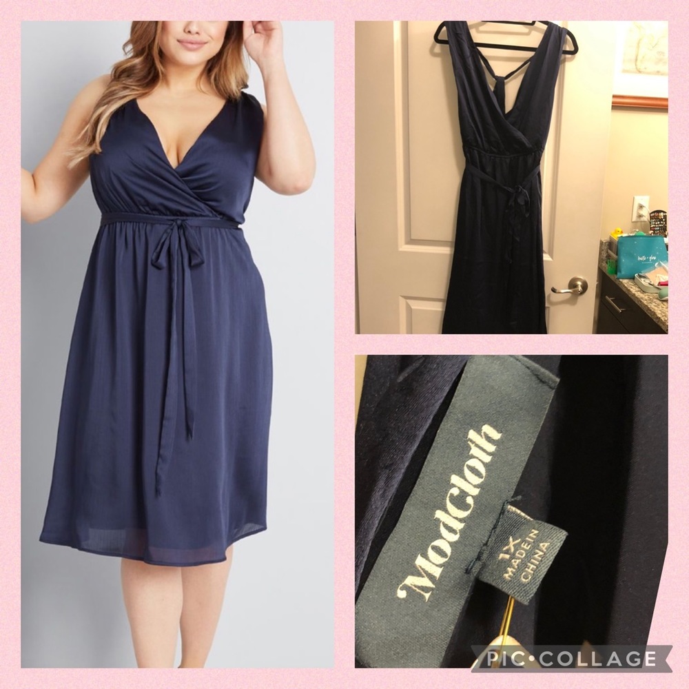 Modcloth - Elegant Glow Sleeveless Dress - Plus Sz